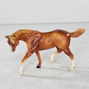 Breyer Stablemate Horse Appaloosa Mold Chestnut #5981 G2 3 Socks BODY